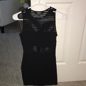 Lulus Bodycon dress with mesh